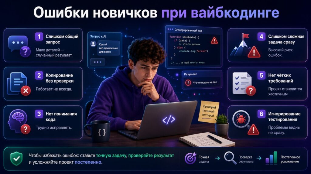 Ошибки вайбкодинга