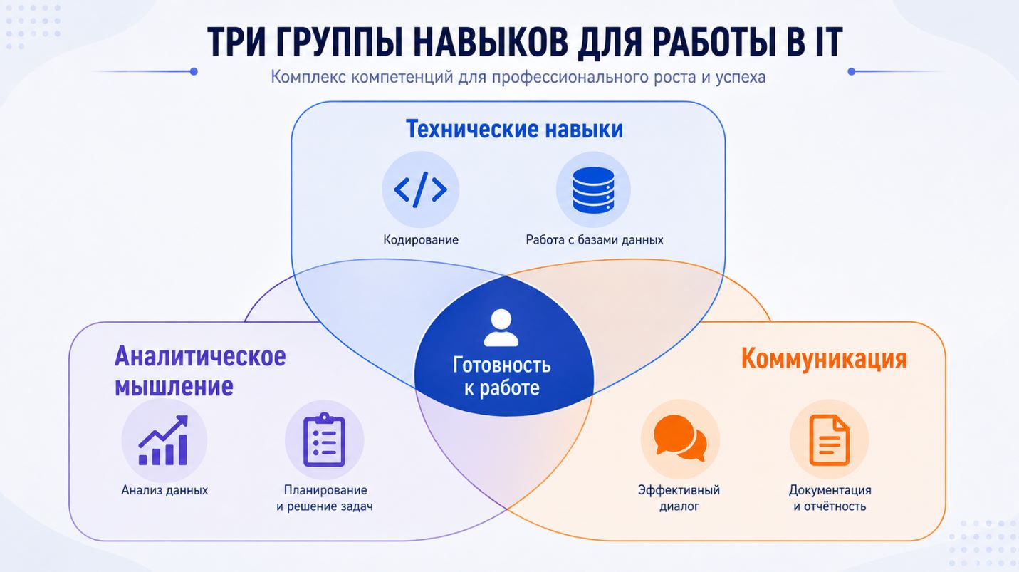 Технические, аналитические и коммуникативные навыки IT-специалиста