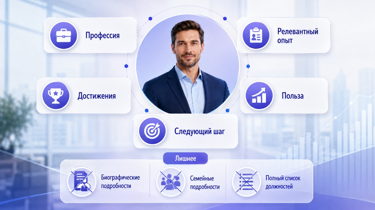 Что включить в самопрезентацию и какие сведения лучше исключить